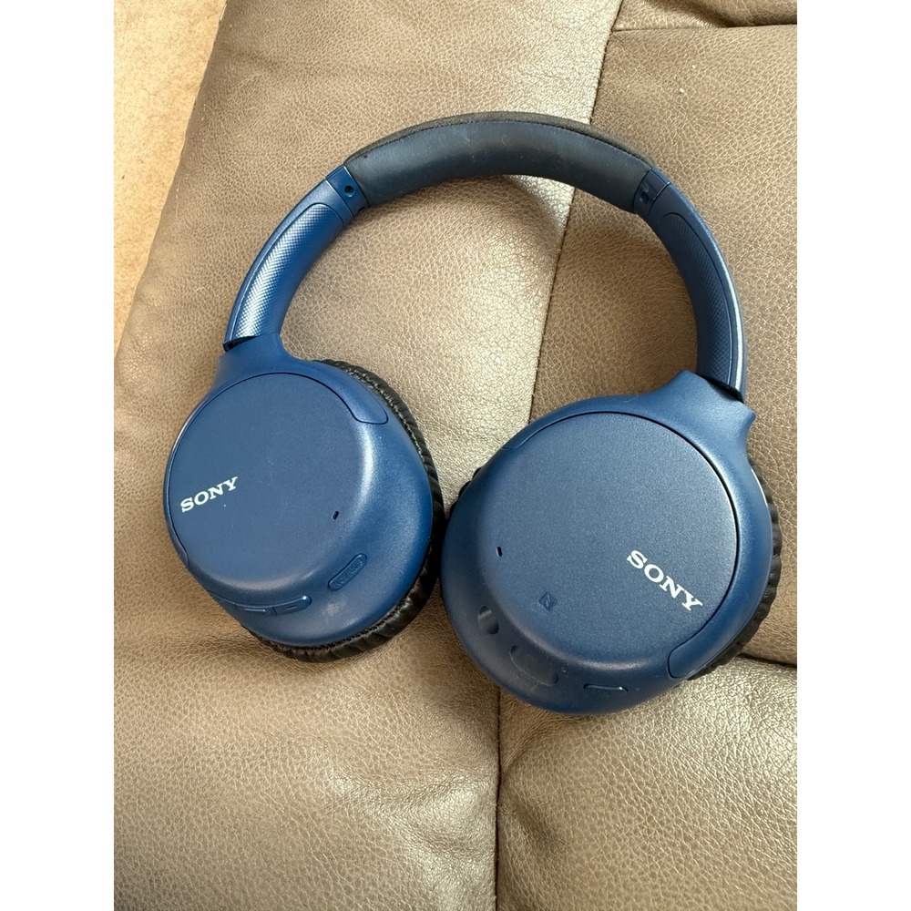 Sony WH-CH710N Wireless Noise Cancelling Over-Ear Headphones Blue WHCH710N/L